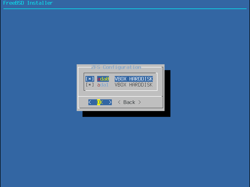 Меню с запросом количества дисков, добавляемых в пул