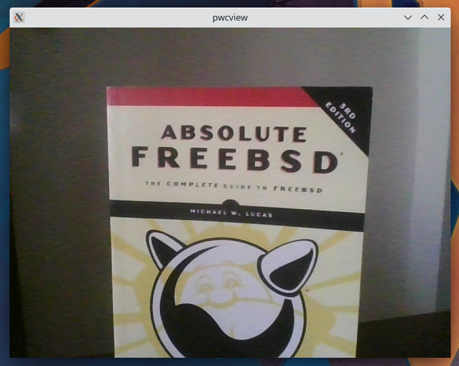 pwcview с примером из книги *Absolute FreeBSD 3rd edition*